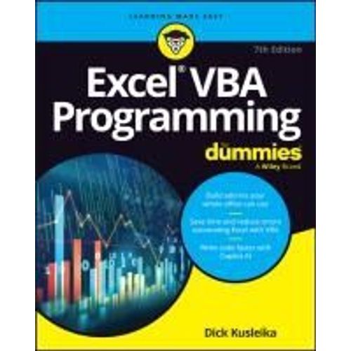 Microsoft 365 Excel Vba Programming For Dummies