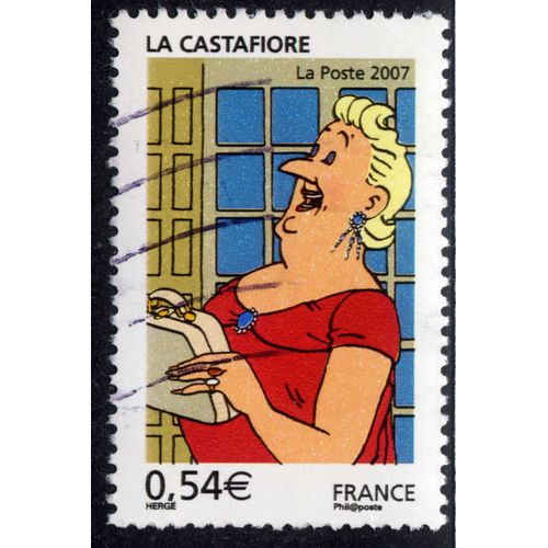 Timbre La Castafiore,2007,France,La Poste,0,54,Hergé