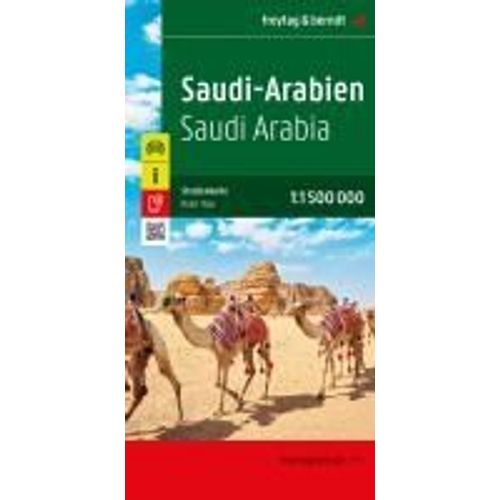 Saudi-Arabien, Straßenkarte 1:1.500.000, Freytag & Berndt