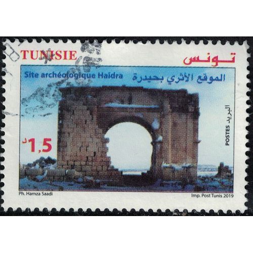 Tunisie 2019 Oblitéré Used Site Archéologique Haïdra Ammaedara Y&t Tn 1914 Su