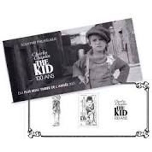Souvenir Philatélique, Plus Beau Timbre 2021 (2022) The Kid (Charlie Chaplin