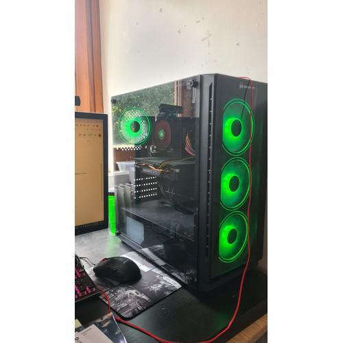 Pc Gamer AMD Ryzen 5-3600 - 3.6 Ghz - Ram 16 Go - SSD 240 Go + HDD 2 To