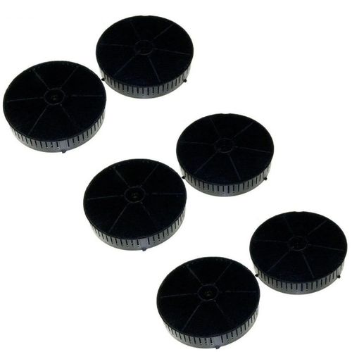 Lot de six filtres charbon T57 175X45 mm Friteuse (4055171138 208352146603 )