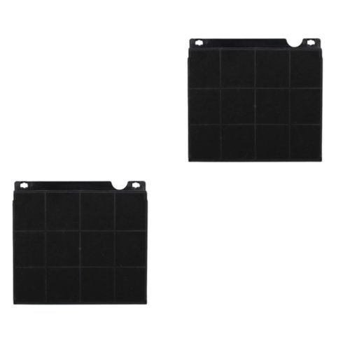 Lot de deux filtres à charbon type 15 d'origine 230X210X30 mm Hotte (9029793818 )