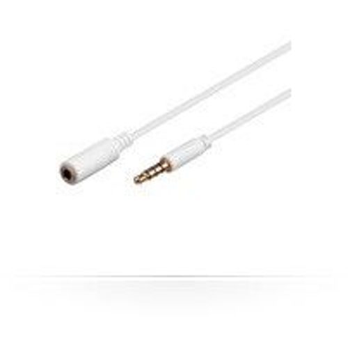 MicroConnect - Rallonge de câble audio - mini-phone stereo 3.5 mm femelle pour mini-phone stereo 3.5 mm mâle - 5 m
