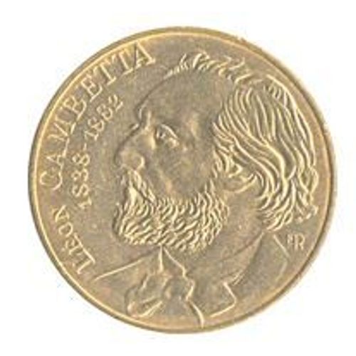 Pièce 10 Francs France Léon Gambetta - 1982