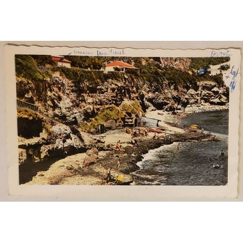 Carte Postale Ancienne, Algérie, Tipasa, Chenoua-Plage, La Plage Des Galets