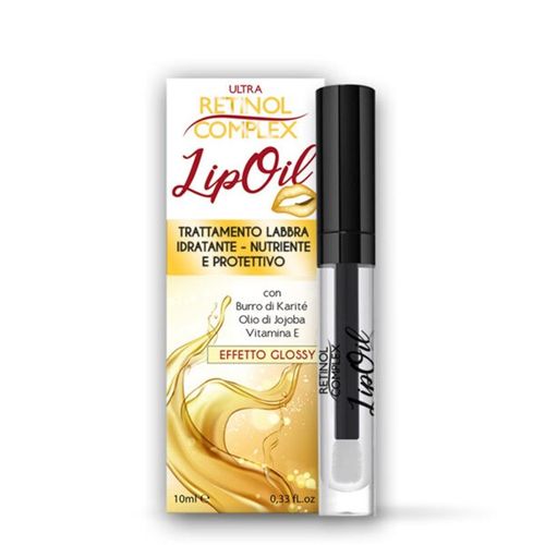 Lip Oil Traitement Hydratant, Nourrissant Et Protecteur Des Lèvres Avec Glossy Effect Ultra Retinol Complex 