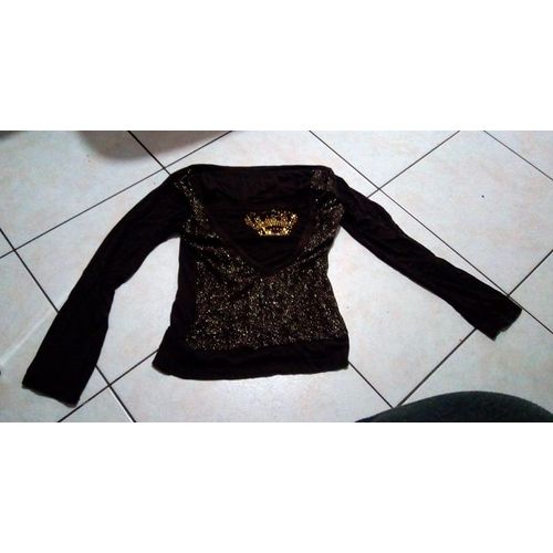 Tshirt Marron Cerise Taille 10-11 Ans Couronne ..