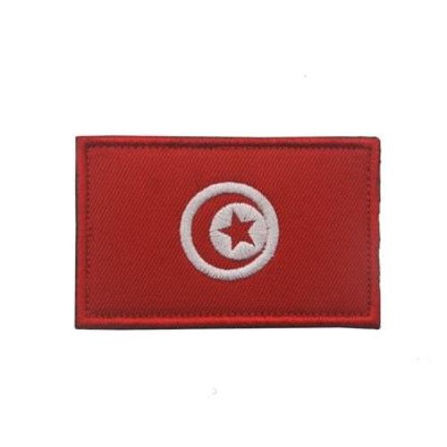 Tunisia -1pc Cuba Slovaquie Colombie Serbie L'uruguay Nigéria Costa Rica Écusson Brodé Drapeau Patchs Pour Vêtements Sac À Dos Coudr