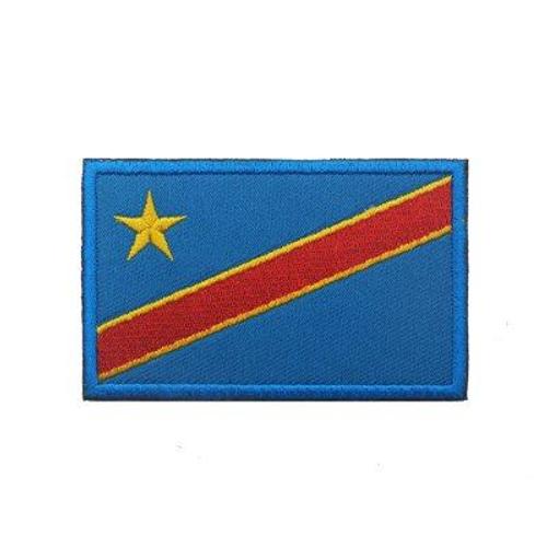 Congo -1pc Cuba Slovaquie Colombie Serbie L'uruguay Nigéria Costa Rica Écusson Brodé Drapeau Patchs Pour Vêtements Sac À Dos Coudre