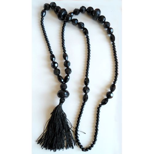 Sautoir Pour Femme Neuf De Couleur Noire