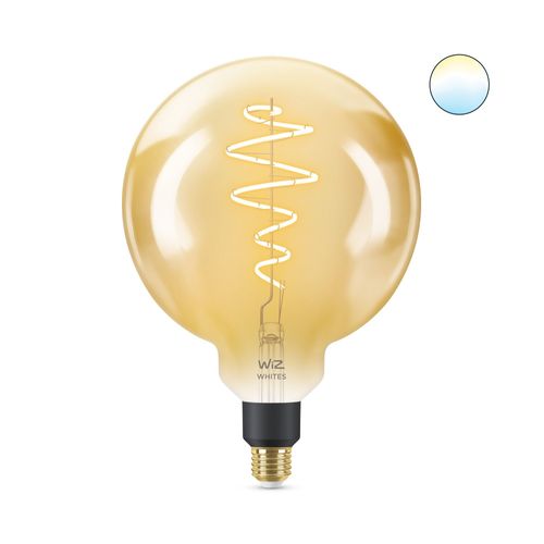 Wiz - G200 Amber Globe E27 Tunable White - Smart Home