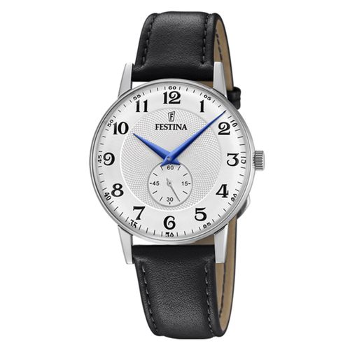 Montre Festina Cuir Noir Ligne Retro
