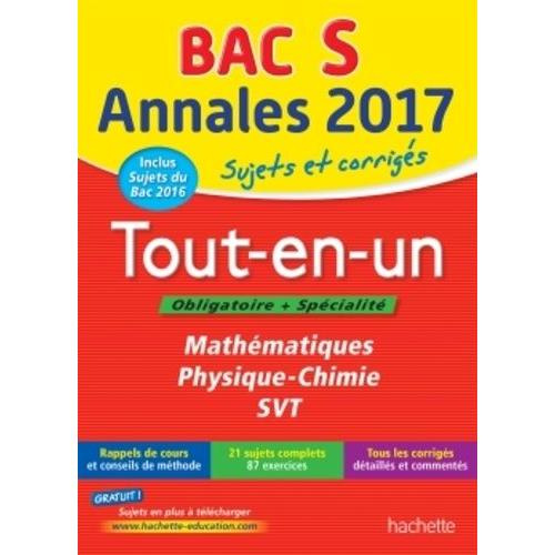 Tout-En-Un Tle S - Sujets Et Corrigés