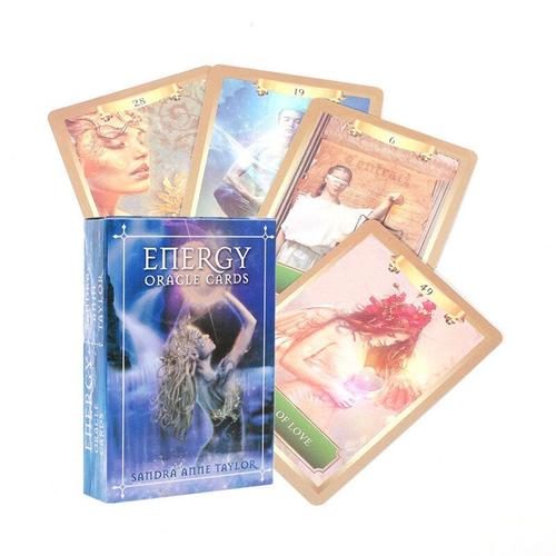 53pcs Ts14 -Cartes De Tarot Oracle Dreams Of Gaia,Jeux De Société De Haute Qualité,Pour Fête