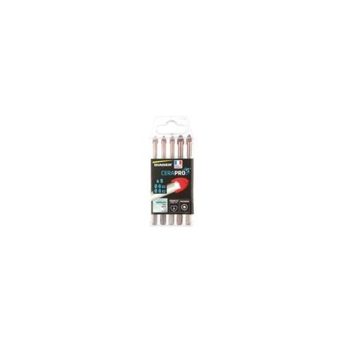 Coffret 5 forets carrelage 3 forets de Ø6mm et 2 forets de Ø8mm - CERAPRO - DIAGER - 4130A