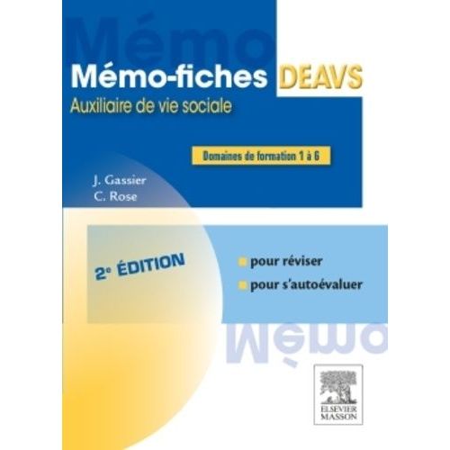 Mémo-Fiches Deavs