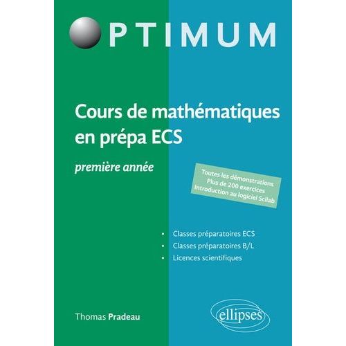 Cours De Mathématiques En Prépa Ecs 1re Année