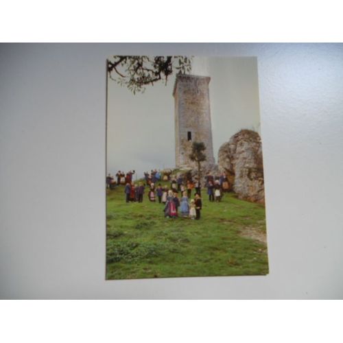 Dep 48 Lozere Carte Couleur Sans Ecriture Saint-Chely-D'apcher - Au Pied De La Tour D'apcher Edit Cartalade Tbe