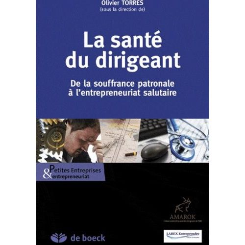 La Santé Du Dirigeant - De La Souffrance Au Travail À L'entrepreneuriat Salutaire