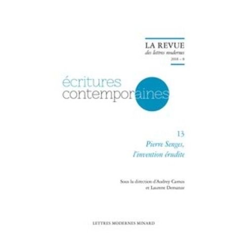 Pierre Senges, L'invention Érudite