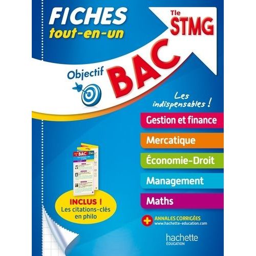 Fiches Tout-En-Un Tle Stmg