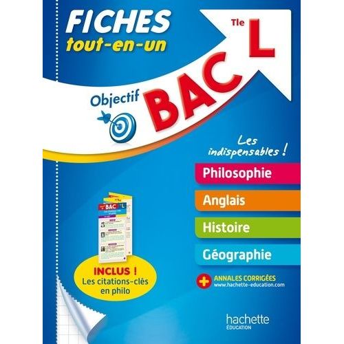 Fiches Tout-En-Un Tle L