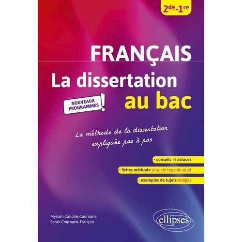 La Dissertation De Français Au Bac 2de 1re