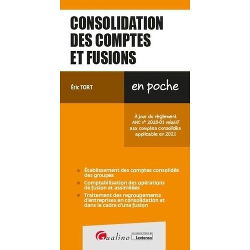 Consolidation Et Fusion Des Comptes