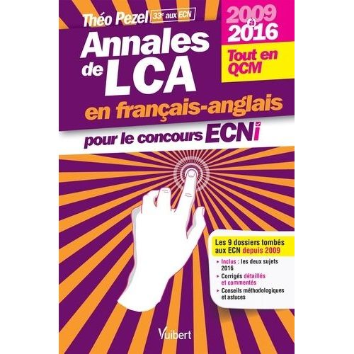 Annales De Lca Pour Le Concours Ecni - 2009 À 2016