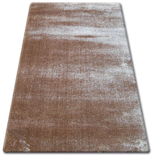 80x150 Cm Tapis Shaggy Verona Marron Clair
