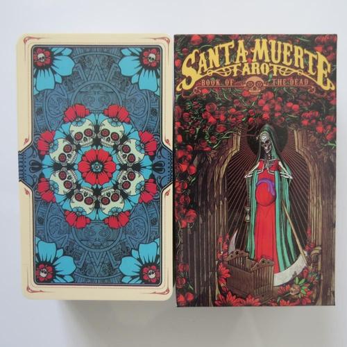 1 -Nouveau Tarot Deck Oracules Cartes Mystérieuse Divination Santa Muerte Tarot Cartes Pour Femmes Filles Cartes Jeu Jeu De Société