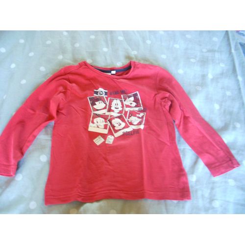 T-Shirt Manches Longues Disney 3 Ans.