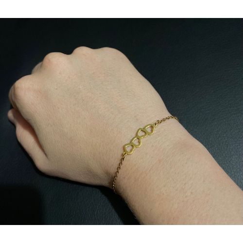 Bracelets En Acier Inoxydable En Forme De C?ur