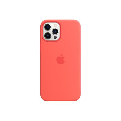 Apple - Coque De Protection Pour Téléphone Portable - Avec Magsafe - Silicone - Agrumes Roses - Pour Iphone 12 Pro Max