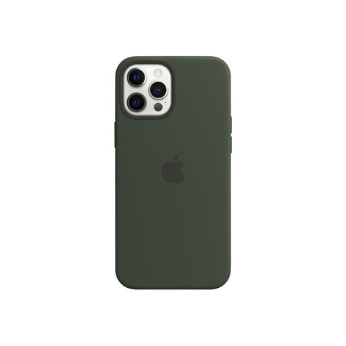 Apple - Coque De Protection Pour Téléphone Portable - Avec Magsafe - Silicone - Vert Chypre - Pour Iphone 12 Pro Max