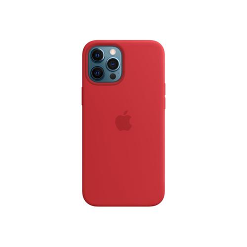 Apple - (Product) Red - Coque De Protection Pour Téléphone Portable - Avec Magsafe - Silicone - Rouge - Pour Iphone 12 Pro Max