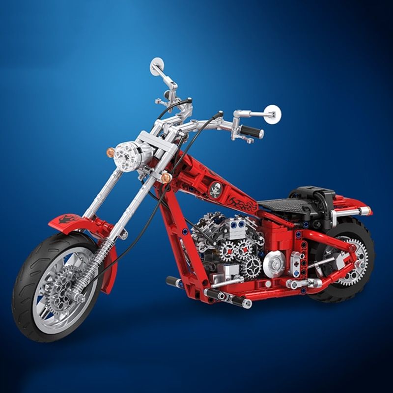 Assemblage Cratif De Particules De Moto, Jouet De Construct... - 2