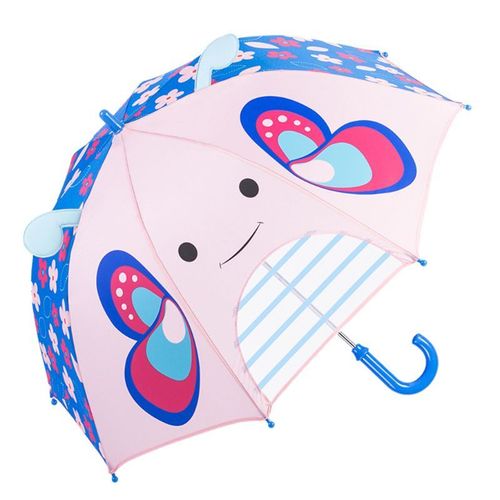 Parapluie De Dessin Animé Pour Enfants Garçons Et Filles, En Forme D'abeille Et De Papillon, Princesse, À Longue Poignée, Cadeau Pour Enfants