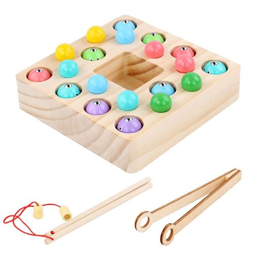 Jouet De Pêche Magnétique En Bois Montessori Pour Enfants, Avec Chiffres Et Aimant, Pour Garçons Et Filles, Jeu Éducatif, Cadeau Idéal