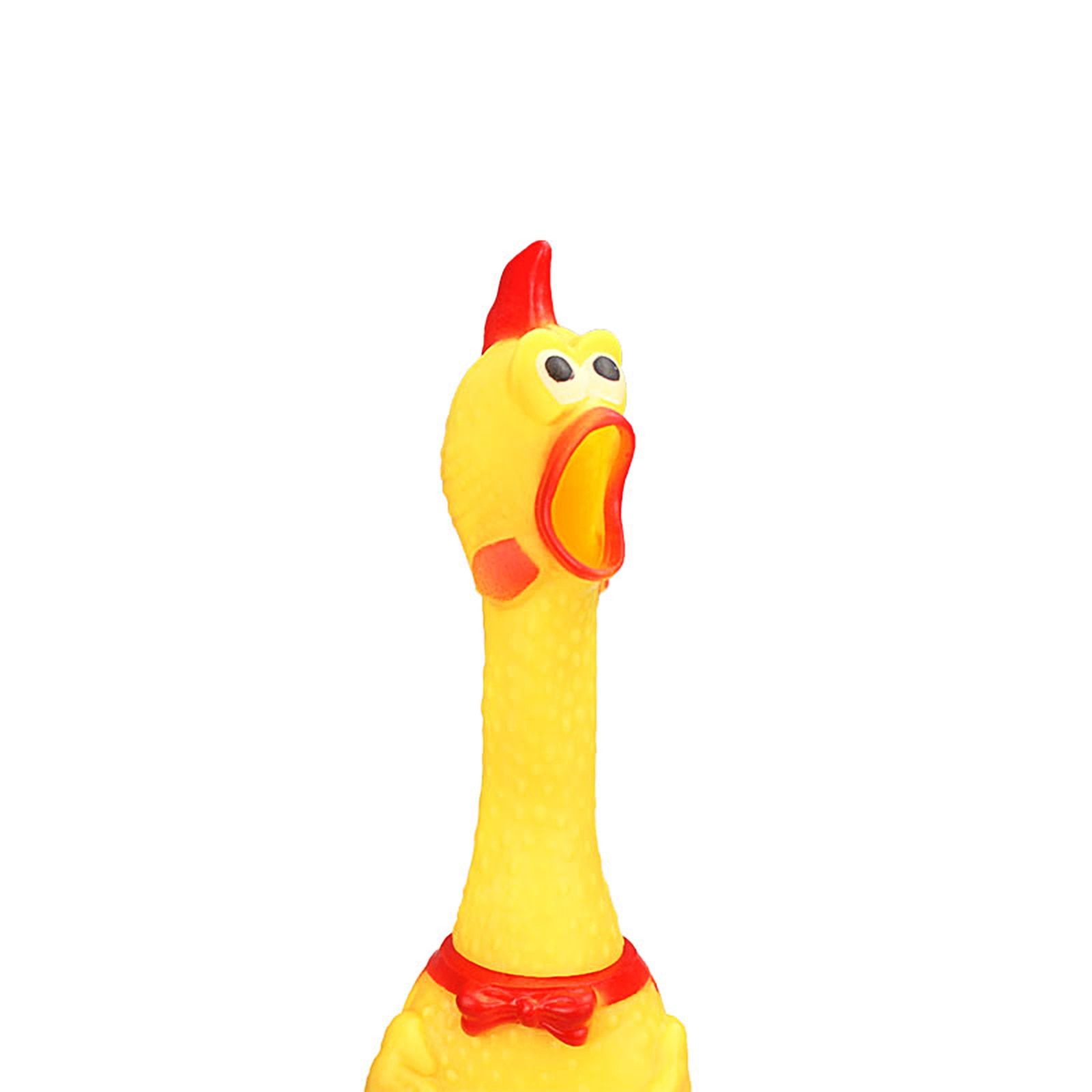 Jouet Sonore De Poulet  Presser, Jouet Amusant Pour Animaux... - 2