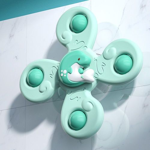 Jouet Rotatif Montessori Pour Bébé, Bain Pour Enfant, Décompression, Ventouse, Moulin À Vent