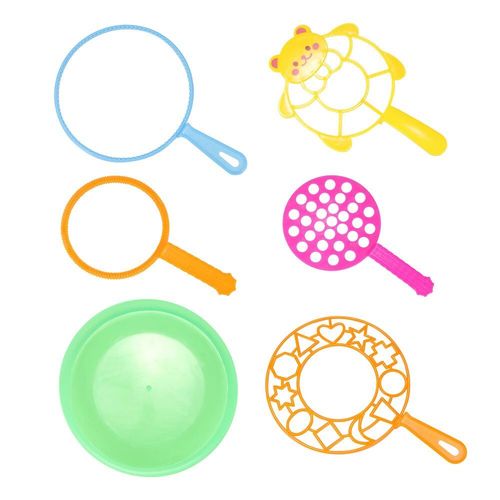 Jeu De Soufflage D'eau 6 Pièces/Ensemble, Bulle De Savon, Ensemble De Baguettes, Jouets D'extérieur, Échanges Parent Enfant, Bulle Géante Interactive