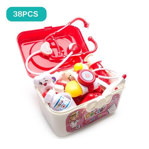 Ensemble De Jouets De Dentiste Pour Enfants, Jeu De Rôle Pour Filles, Kit De Sac D'infirmière