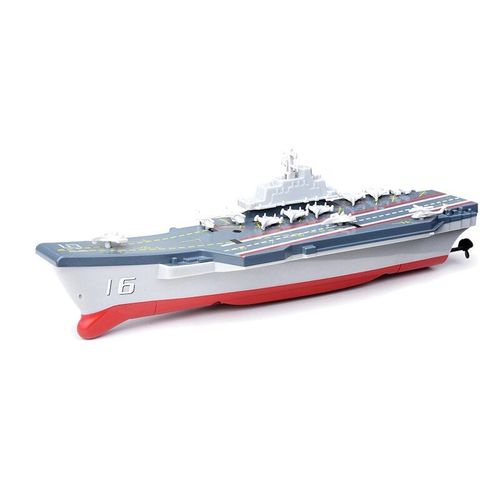 Mini cuirassé télécommandé pour enfants, porte avion Challenger, modèle de bateau marin RC, jouet pour enfants en eau électrique