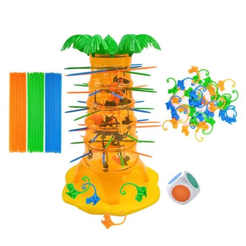 Jouet De Table Multi Joueurs Montessori, Mignon, Éducatif, Pour Enfant, Singe, Arbre, Escalade, Famille, Cadeau