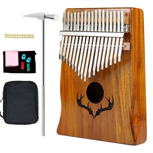 Kalimba ? Instrument De Musique Professionnel, 17 Touches, Jouet Pour Enfants, Piano À Pouce, Sanza, Débutants, Cadeau De Noël