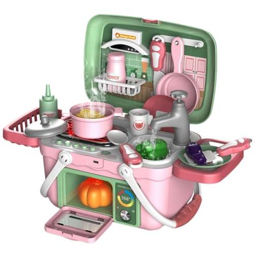 Jouet de cuisine de simulation Portable Playset pour enfants