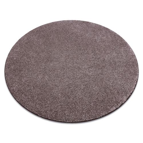 Cercle 170 Cm Tapis Cercle San Miguel Marron 41 Plaine Couleur Unie